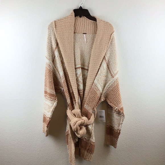 Free People Cabin Belted Cardigan - Picture 3 of 8